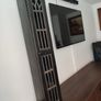 Heavy Solid Wood Colonial Style Storage Tower Cabinet with Iron Grille Image 2