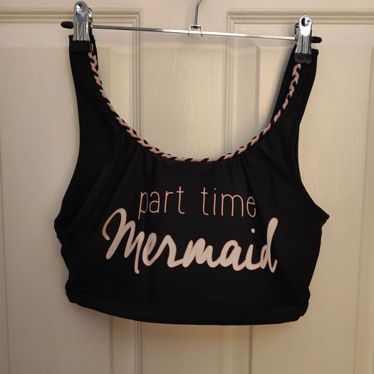 Part Time Mermaid Sports Bra, size S