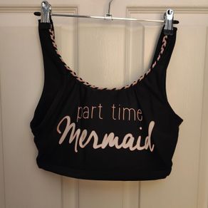 Part Time Mermaid Sports Bra, size S