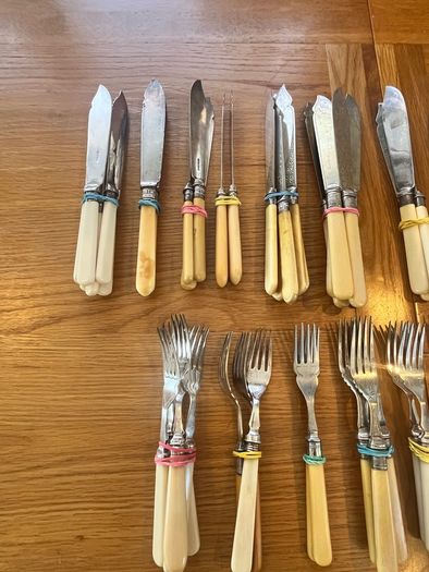 Antique Fish Cutlery Collection