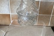 Clarence Bridge Irish Crystal 2 Piece Hurricane Candle Lamp
