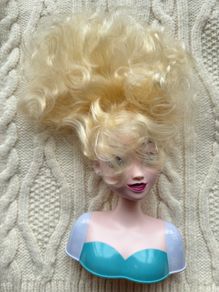 Disney Frozen Elsa Styling Head Used Please look at the pictures