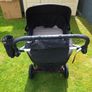 Mountain Buggy Duet Twin Pushchair Carrycot Plus Rain Cover in Excellent Condition Image 4