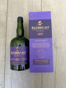 Empty Redbreast Cuatro Barilles Bottle and Cardboard Presentation Box