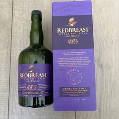 Empty Redbreast Cuatro Barilles Bottle and Cardboard Presentation Box