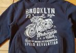 Age 5-6 Motorbike Logo Hoodie