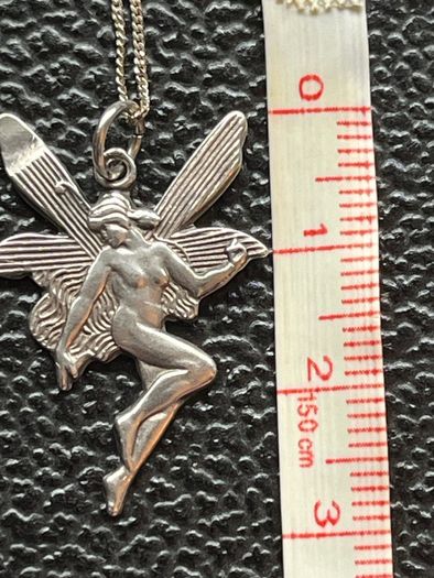 Sterling Silver Fairy Necklace