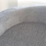 Grey 2 seater Cuddler Couch Image 4