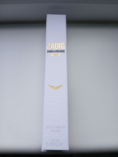 Zadig & Voltaire L'Intense, Eau de Parfum, 10ml, tested once