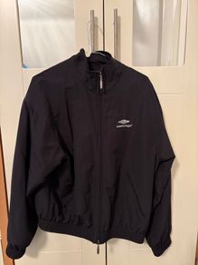 BALENCIAGA Sports Icon Small Fit Tracksuit Jacket Track Used