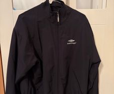 BALENCIAGA Sports Icon Small Fit Tracksuit Jacket Track Used