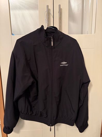 BALENCIAGA Sports Icon Small Fit Tracksuit Jacket Track Used