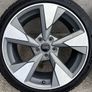 Genuine Audi A3/S3 Polygon 18" Alloy Wheels - Michelin P5/Dunlop Tyres Image 4