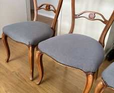 6 Antique Dining Room Chairs