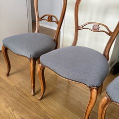6 Antique Dining Room Chairs