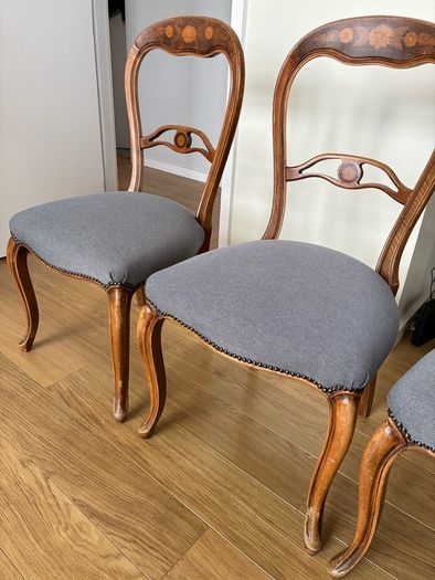 6 Antique Dining Room Chairs