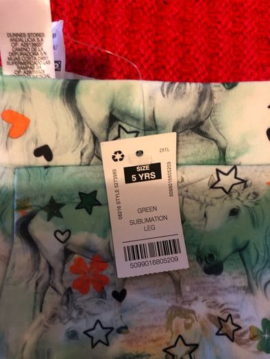 Girls new leggings age 5