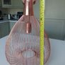 Copper cage ceiling light Image 3