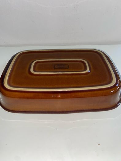 Denby vintage Orchard Pattern divided dish