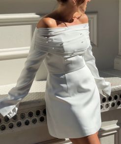 white dress