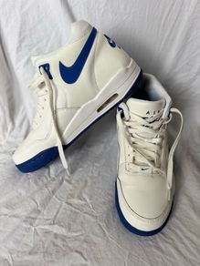 Nike Air Flight Legacy | white and Blue | 43 EUR | Excellent Condition