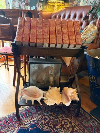 Large Victorian Book Trough