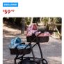 dolls double pram Image 3