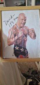 WWE Kurt Angle Autograph