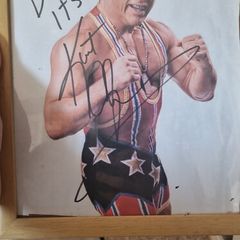 WWE Kurt Angle Autograph