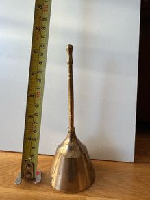 Bell brass 6.5 inches dinner bell made in India