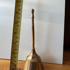 Bell brass 6.5 inches dinner bell made in India