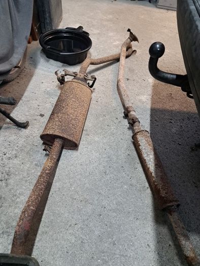 mk2 jetta 1.6 diesel exhaust