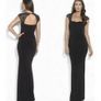 Lauren Ralph Lauren dress midnight blue with open back. Square neck, sequin lace cap sleeves,ruching, open back, concealed side zip closure. In great condition-only worn once. Image 3