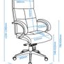 Alphason Bedford Chair Grey - Aoc1580gry Image 6