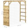 Cimbing Frame with Football Goal 170x60x170 cm Impregnated Pinewood Image 6