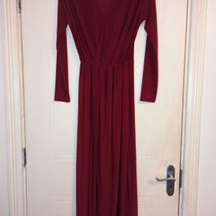 stunning wrap effect maxi dress from Boohoo