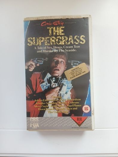 The Supergrass Film On A High Quality MAXELL Tape Ex Rental.