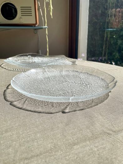 Selection of Vintage Glass Serving Plates, from euro 10, Arcoroc, Pasabahce