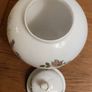 Vintage Aynsley Fine Bone China Ginger Jar | Wild Tudor Floral Covered Urn Image 3