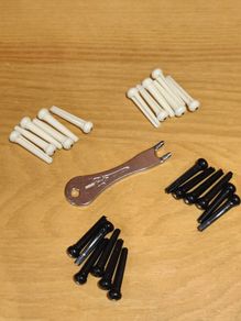 bridge pins 4 sets + pin puller