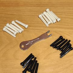 bridge pins 4 sets + pin puller