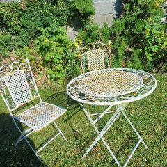Garden bistro furniture set
