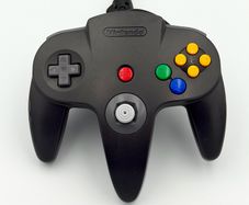 Nintendo N64 Black Controller