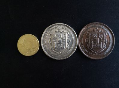 1954 Dublin University Trinity College Photographic Association Prize Medal 1st and 2nd place