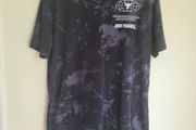 Mens UNDER ARMOUR Project ROCK crew neck t-shirt tie dye style pattern Size Medium Loose fit