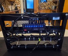 Pedalboard Harley Benton Spaceship 40 with isolated power supply included