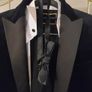 Next Black Tuxedo / Debs Suit with shoes. Image 5