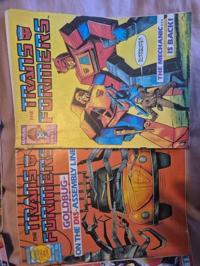 Vintage Marvel UK Transformers Comics 1980s  115 plus Issues  Annuals and Specials  Job Lot