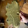 Rare DEPOSE antique brass double inkwell with dragon detail Image 4