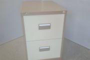 2 drawer metal filing cabinet